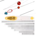 thumbnail image 4 of HURRISE Beading DIY Middle Opening Pins Hand‑Made Necklace Jewelry Sewing Tool Kit,Beading Needle,Hand‑Made Beading Needle, 4 of 8