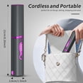 thumbnail image 3 of B-Qtech Cordless Hair Straightener with Ceramic Floating Plate, 3 Temp Settings, 5000mAh Battery Operated Curling Iron for Travel, 3 of 7