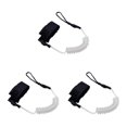 thumbnail image 1 of relayinert 1/2/3/5 Elastic Leash for Paddle Safety Rods and Boats Stretchable and Resilient Clear 45cm 3PCS, 1 of 6