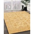 thumbnail image 2 of Ahgly Company Indoor Rectangle Abstract Chrome Gold Yellow Oriental Area Rugs, 8' x 10', 2 of 6