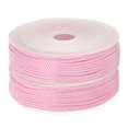 thumbnail image 1 of Unique Bargains 2 Pack Twisted Nylon Twine Thread Beading Cord 2mm 13M/43 Feet Extra Strong Braided Nylon String, Pink, 1 of 6