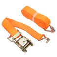 thumbnail image 2 of Tie Down Strap, Ratchet Strap Double J Hook 4400LBS Break Strength  For Truck For Car For Trailer, 2 of 8