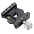 thumbnail image 4 of DE-50 Aluminum Alloy Quick Release Plate Clamp Camera Mount Adapter 3/8, 4 of 10