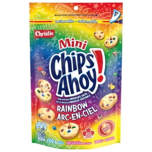Chips Ahoy! Mini Rainbow Chocolate Chip Cookies, Made in a Peanut-Free Facility, School Snacks