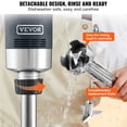 thumbnail image 3 of VEVOR Commercial Variable Speed Corded Electric Hand Mixer, Stainless Steel, 3 of 9