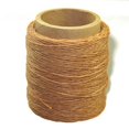 thumbnail image 3 of Maine Thread 0.035" Waxed Poly Cord 3 Ply - Bark Tan, 3 of 3