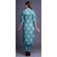thumbnail image 3 of Bimba Printed Button Down Straight Tunic Dresses For Women Kurti X-Large, 3 of 6