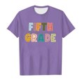 thumbnail image 4 of TZEWGL Chemise Décontractée pour Nouveau-Né Saison de Rentrée Imprimée Col Rond Manches Courtes Blouse pour Enfants Taille 10-11T, 4 of 4