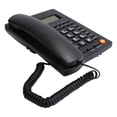 thumbnail image 4 of Telephone L019 3 Desktop Landline Corded Telephone with Large Button for Family Office and Hotel, 4 of 7