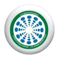 thumbnail image 1 of Graflsoa 175g Glow-in-the-Dark Racing Disc for Adults - 27.5cm PE Outdoor Sport Flying Disc with Green Radiant Design, 1 of 6