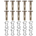 thumbnail image 1 of Snowblower Shear Pins and Cotter Pins Replacement Hardware for Winter Snow Removal 20-Pack, 1 of 9