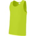 thumbnail image 1 of Augusta Sportswear Mens Training Tank Top, 2XL, Lime, 1 of 1