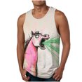 thumbnail image 1 of Boovnll Débardeurs Homme, Débardeur Sport Sans Manches à Col Rond pour Homme, Mode Décontractée Hawaïenne à Imprimé, Chandail Sans Manches, Débardeur pour Homme, Chemises Sans Manches pour Homme, Débardeurs, 1 of 4