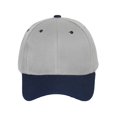 thumbnail image 2 of Casquette de Baseball Bicolore Ajustable, Gris/marine, 2 of 2