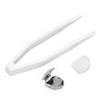 thumbnail image 2 of Teeth Brace Decoration, Fashionable Hip Hop Tooth Unisex With Tweezers For Concert For Halloween For Birthday Party Silver, 2 of 8
