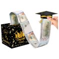 thumbnail image 2 of Vacemry Graduation Money Drawing Box, Birthday Surprise Box with Pull Tab, Creative Cash Gift Box for Graduation Party Birthday Party Little One Shower Bridal Shower, Fun Money Pull Box Decoration, 2 of 3