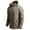 Khaki, variant on Dvkptbk Men's Spring Fall Jacket Casual Stand-up Collar Jacket Zipper Jacket Solid Color Flight Jacket Baseball Suit Long-sleeved Lightweight Jacket