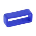 thumbnail image 4 of Unique Bargains Watch Band Strap Loops Silicone for 19mm Width Watch Band, Blue 4 Pack, 4 of 5