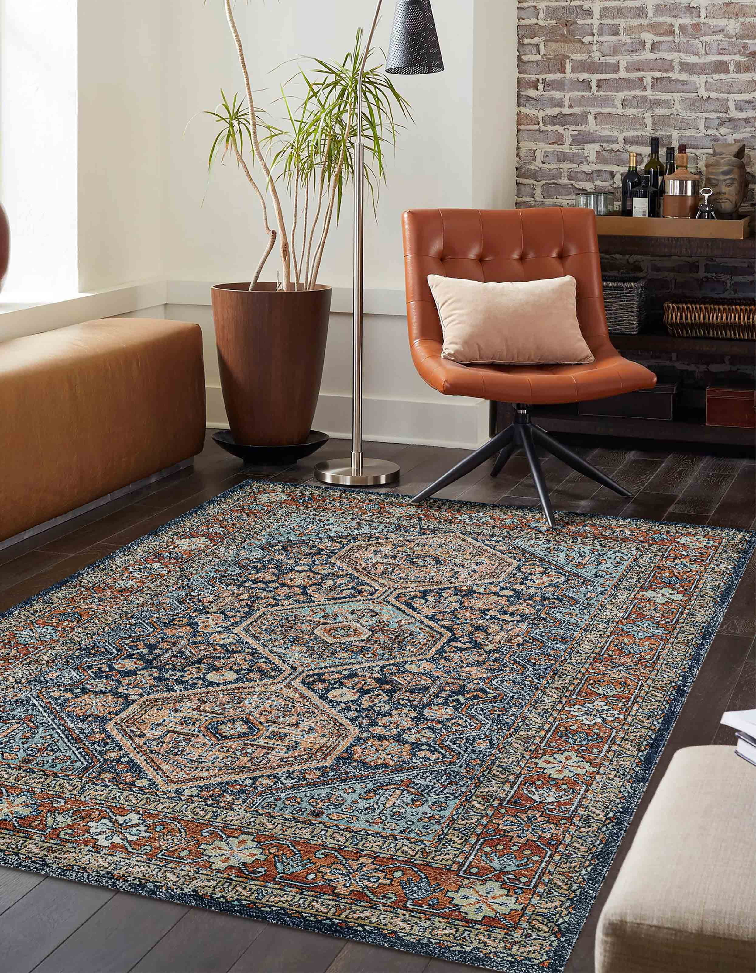 ECARPET Alicia Tapis pour Salon, Chambre, Salle A Manger, Entrée, Couloir et Plus Encore.