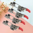 thumbnail image 4 of Miangastore 4 Pcs Solid Toggle Latch Clamp Metal Adjustable Door Cabinet Box Case Toggle Latch Heavy Duty Hand Tool, 4 of 8