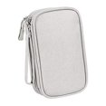 thumbnail image 4 of GROWTH TANK Travel Cable Organizer Electronics Accessories Organizer for Cord Data Cable Large Gray, 4 of 9