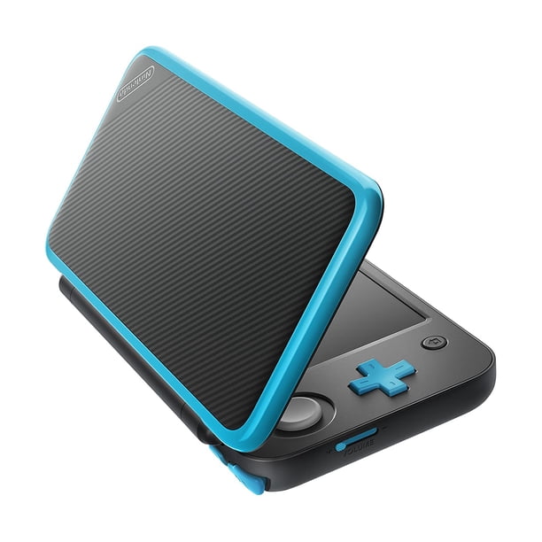 Restored Nintendo Model 2DS XL Black Turquoise (Refurbished