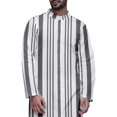 thumbnail image 4 of Atasi Button Down Asymmetric Printed Long Sleeve Rayon Kurta Pyjama Set, 4 of 4