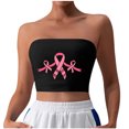 thumbnail image 2 of Tube Tops, Womens Printed Strapless Yoga Exercise Chest Wrap Pullover, 2 of 4