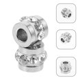 thumbnail image 2 of SHISUYAN 10pcs Jewelry Making Beads with Hole and Rhinestone for DIY Bracelets and Charms, 2 of 9