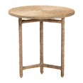 thumbnail image 2 of bali & pari Fumito Handwoven Seagrass End Table - Round Boho Side Table, 2 of 7