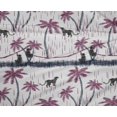 thumbnail image 4 of oneOone Tissu Polyester Lycra Imprimé Arbre/léopard & Singe Ikat pour Couture BTY 56 Pouces de Large, 4 of 4