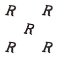 thumbnail image 2 of Youkk Iron Decoration Doorplate Durable And Rustproof Wide Application Not Easy To Fade Metal Metal Letters House Numbers B17--R 5Set, 2 of 6