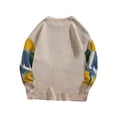 thumbnail image 4 of EGNMCR Chandail pour Homme Homme Tenue de Couple Mode Doux Manches Longues Col Rond Chandail Tricoté, 4 of 9