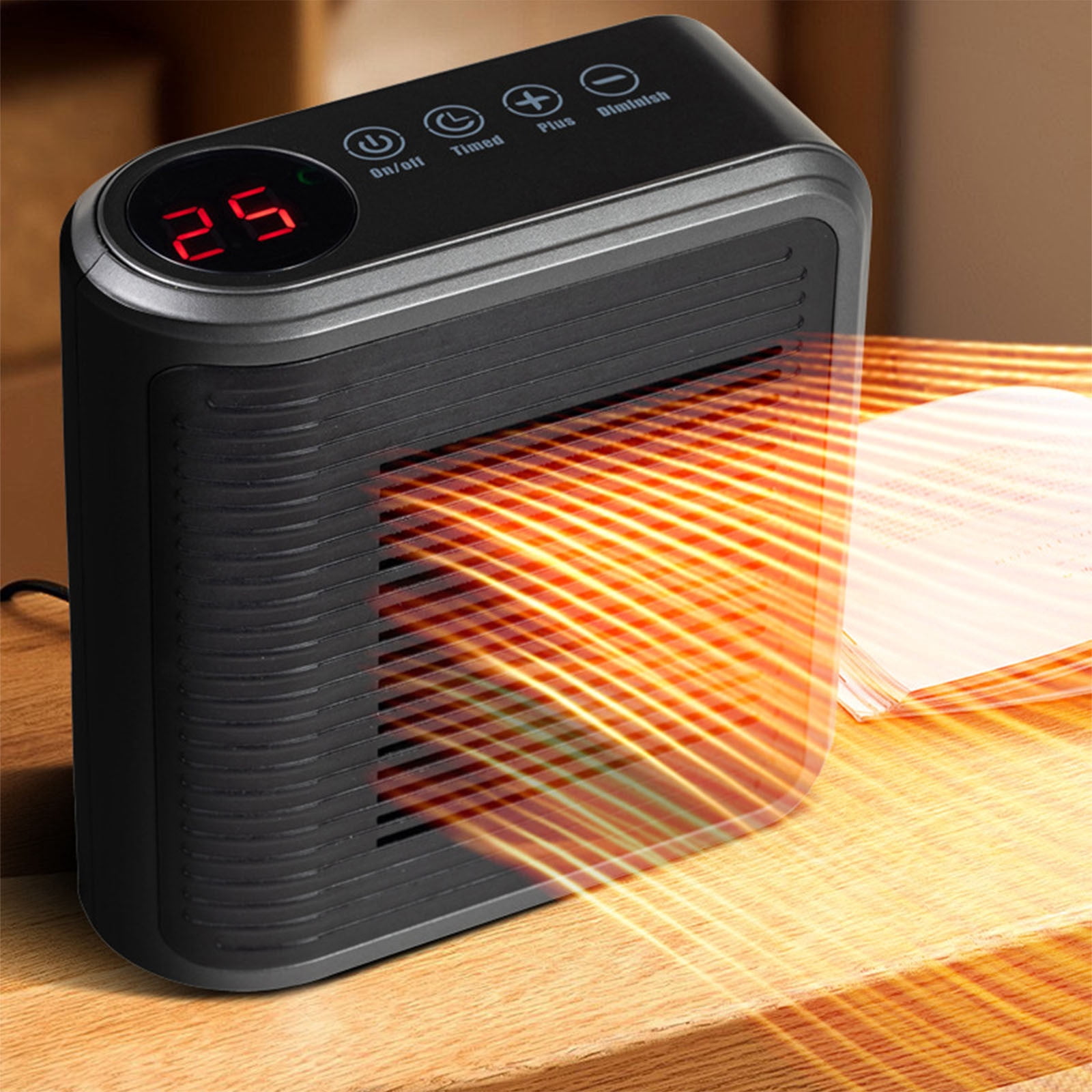 Chmadoxn Heaters for Indoor Use Mini Heater Plug Wall Mounted Heater Multi-function Timing Hot Heater heater heater