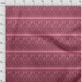 thumbnail image 3 of oneOone Georgette Viscose Fabric Stripe|Leaves & Floral Block Decor Fabric Printed BTY 42 Inch Wide, 3 of 4