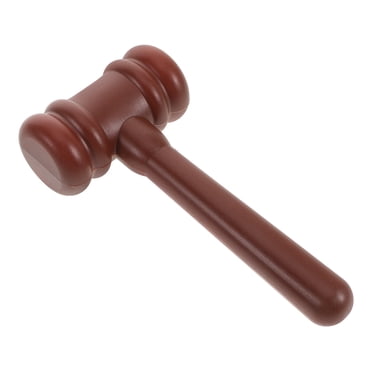CIMAXIC Party Kid Plastic Gavel Toy Judge Hammer Small Plastic Hammer Role Play Toy Halloween Party Costume Accessory Prop Mini Plastic Mallet,7.87"X3.74"X1.97"
