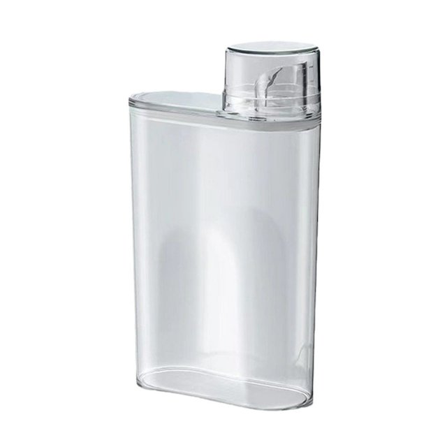 EIGTHTAILLaundry Detergent Dispenser Laundry Soap Dispenser Liquid Detergent Dispenser For Laundry Room Organization For Detergent Softener Bleach Powder Etc Clear