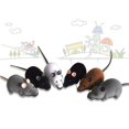 thumbnail image 3 of MesaSe Electronic Wireless Remote Control Rat Plush Mouse Toy for Cats Dogs Pets Kids Novelty Gift Brown, 3 of 3