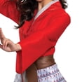 thumbnail image 1 of Mulan Women's Deluxe Hero Red Costume, 1 of 3