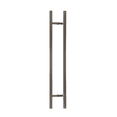 thumbnail image 2 of 72″ Back-to-Back Entry Door Pull / Push Handle – Square ‘H’ Ladder Style, Modern Design | 304 Stainless Steel, Satin Brushed Finish | Residential & Commercial Use, 2 of 9