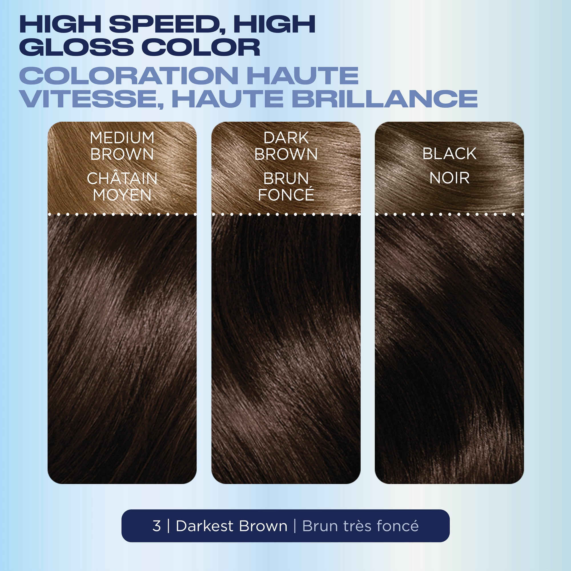 Clairol Nice'N Easy 10 Permanent Hair Dye, 100% gray coverage in just 10 minutes