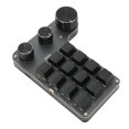 thumbnail image 1 of Key Keypad,12 Key 3 Knob Key Knob Mechanical Keyboard Mechanical Keyboard Breakthrough Technology, 1 of 8