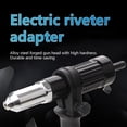 thumbnail image 3 of Nut Riveting Tool and Riveting Drill Adapter Accessories for DIY Projects, 3 of 9