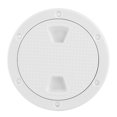thumbnail image 2 of Hatch Cover, Nonslip Round 4in Deck Plates Impact  White Reliable  for Boat Accessory, 2 of 8