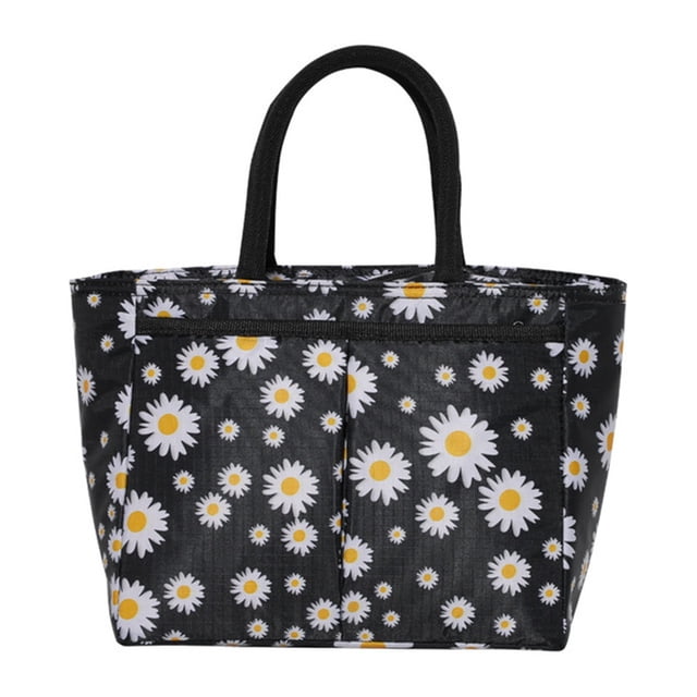 Meitianfacai Single-Shoulder Lunch Bag Large-Capacity Outdoor Picnic Bag Fresh-Keep Ice Pack