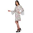 thumbnail image 2 of Moomaya Printed Cotton Robes For Women Plus Size Kimono Robe Short Nightwear, 2 of 6