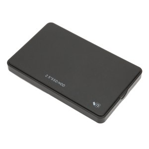 2.5in HDD SSD Enclosure Black USB3.0 Mechanical  Serial Port SSD HHD External Mobile Hard Drive Case for Laptop Portable
