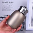 thumbnail image 2 of Thermal Mug 300ML Mini Thermal Mug Leak Proof Vacuum Flasks Stainless Steel Insulated Drink Water Bottle Portable Travel Thermos Cup for Indoor Outdoor Kids Children Women School Office C, 2 of 7