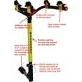 thumbnail image 2 of MaxxHaul 50025 Porte-Bagages pour 2 Vélos Monté sur Attelage - Capacité de 100 lb, 2 of 9