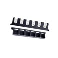 thumbnail image 1 of 6 Slots Fishing Rod Holder Rack Vertical Mount for Holders Shed Fishing Rod Garage Door Grey, 1 of 8